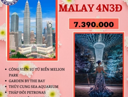 TOUR SINGAPORE - MALAYSIA 4N3Đ