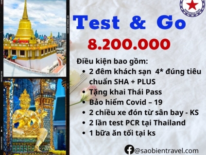 DỊCH VU PHÒNG KHÁCH SẠN VÀ TEST PCR TẠI THAILAND