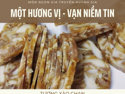Món ngon gia truyền Huỳnh Gia - Tương Xào Chạn