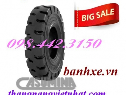 Vỏ đặc xe nâng Casumina - Lốp đặc xe nâng Casumina giá sốc