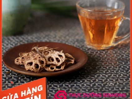 TRÀ CỦ SEN - MÁT HUYẾT, BỔ PHỔI, LÀM ẤM PHỔI, TRỊ HO, AN THẦN, DỄ NGỦ