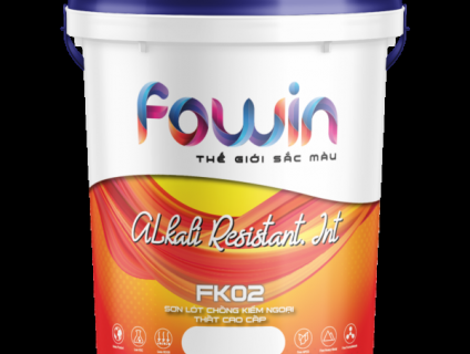 Sơn nước ngoại thất Fowin, sơn lót, sơn chống thấm Fowin.