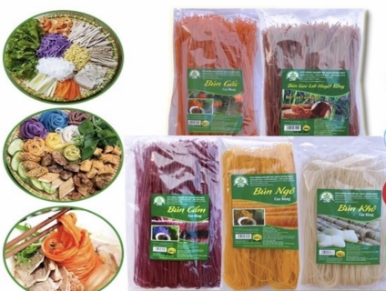 ĐẶC SẢN CAO BẰNG BÚN NGŨ SẮC - HTX BA SẠCH HƯNG ĐẠO, CAO BẰNG