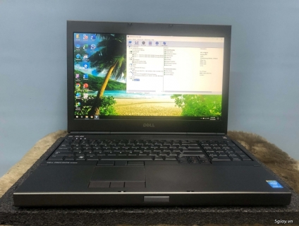 Dell Precision M4800-8tr5-Phân khúc giá rẻ đồ họa, thiết kế, code...