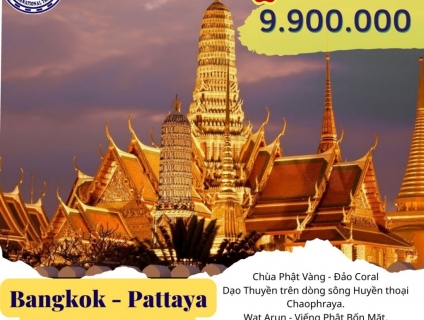 THÁI LAN 5 NGÀY 4 ĐÊM CAO CẤP