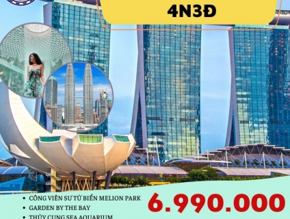 TOUR SINGAPORE - MALAYSIA 4N3Đ