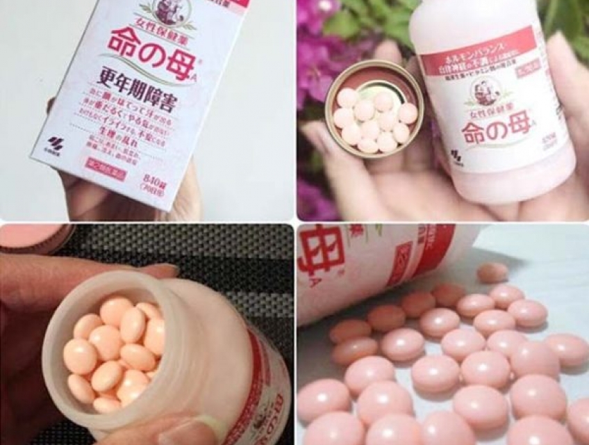 Viên uống hỗ trợ tiền mãn kinh Kobayashi Nhật Bản 840 viên