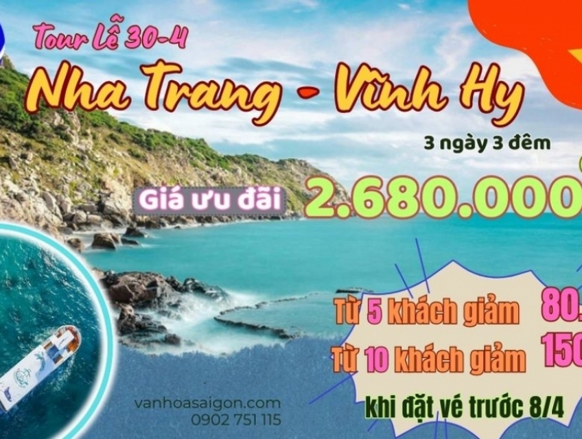 Tour du lịch giá ưu đãi lễ 30.4 cùng SGC tourist