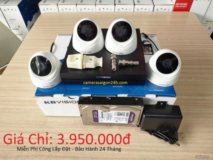 Trọn Bộ Camera Quan Sát - Giá Rẻ - Chất Lượng