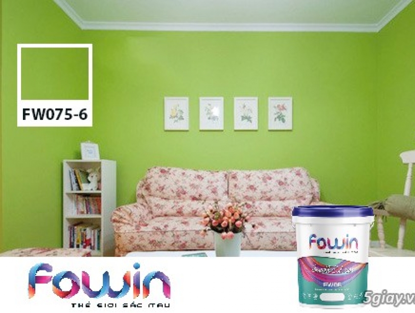 Bộ sưu tập màu sắc của Sơn Fowin Việt Nam năm 2023