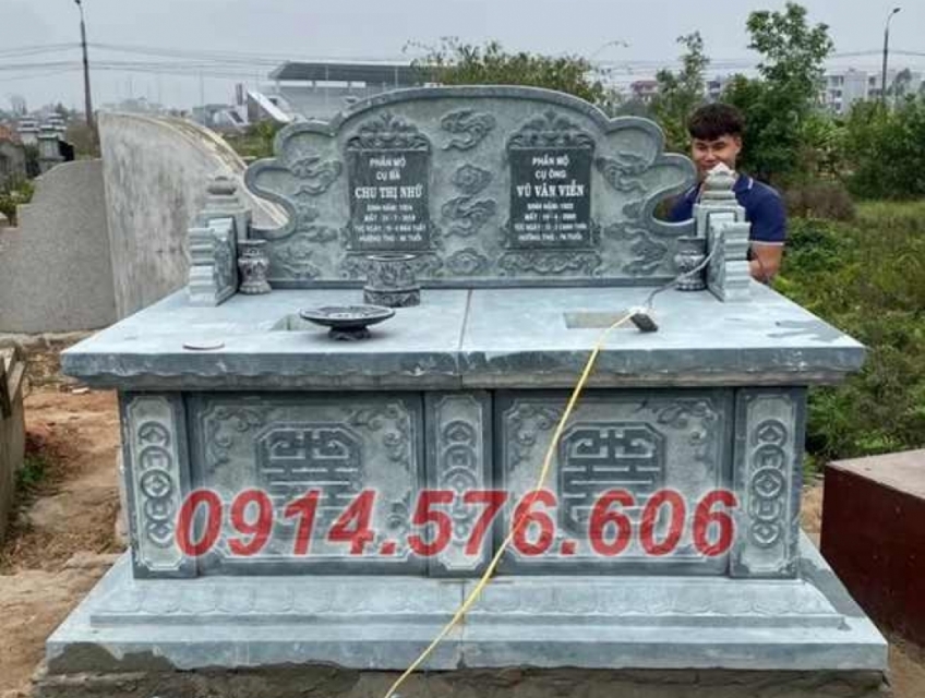 39+ mẫu mộ đôi đá khối đẹp bán tại bắc kạn