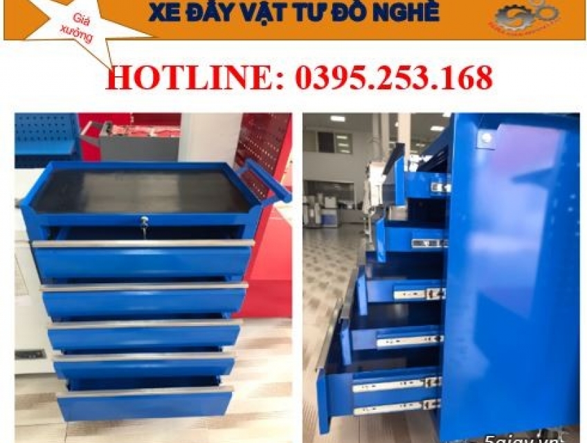 XE ĐẨY DỤNG CỤ ĐỒ NGHỀ 5 NGĂN CKSG-8403