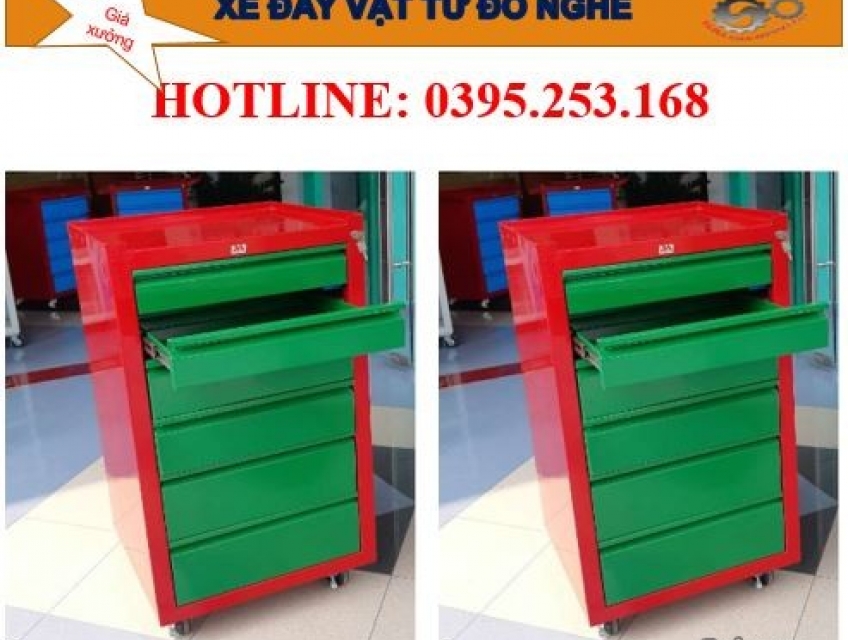 XE ĐẨY DỤNG CỤ ĐỒ NGHỀ 6 NGĂN CKSG-8404