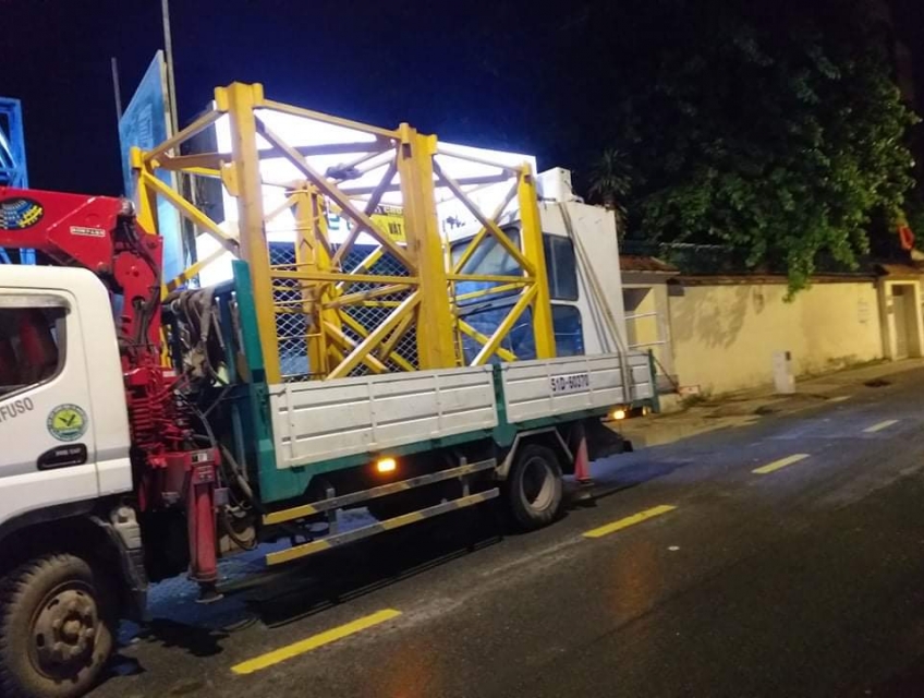 Dịch Vụ Thuê Xe Cẩu 5 Tấn Quang Tiến