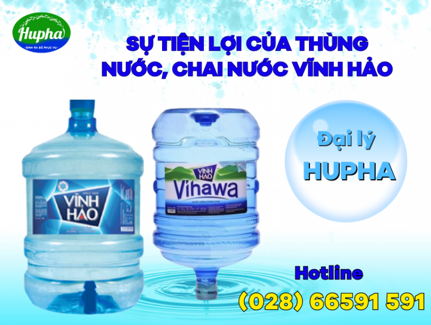 Thùng 24 Chai Nước Khoáng Vĩnh Hảo 500ml - Đại Lý Nước HuPha