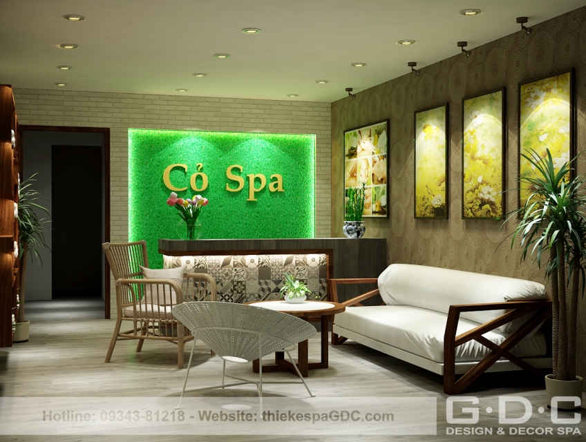 Thiết kế spa mini đẹp