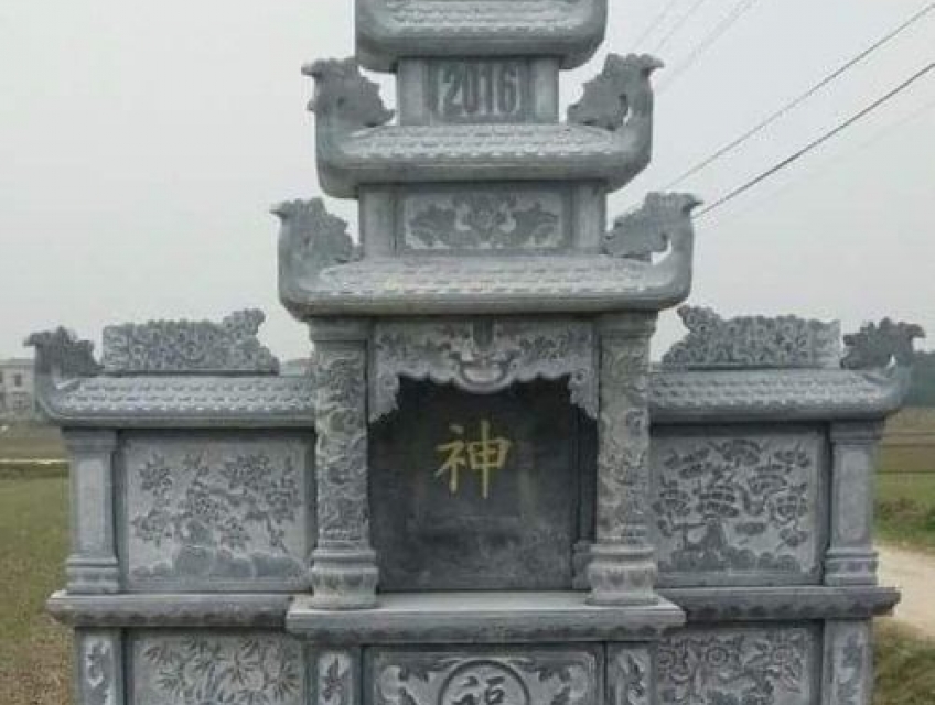 13+ Thiết kế khóm thờ bằng đá xanh hậu giang