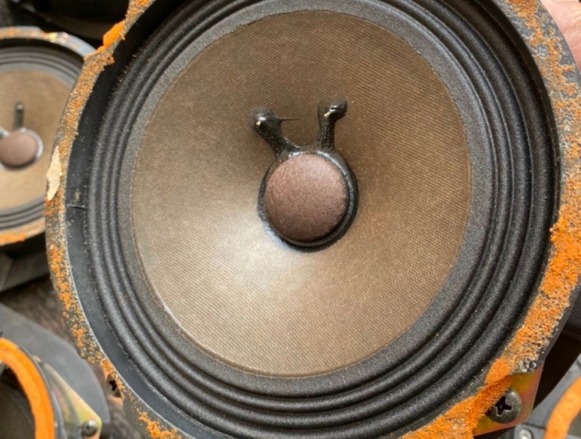 Về được ít loa cánh xe hơi JPL 16 cm, Mỹ. Ráp Zin xe Mer, Madaz,..