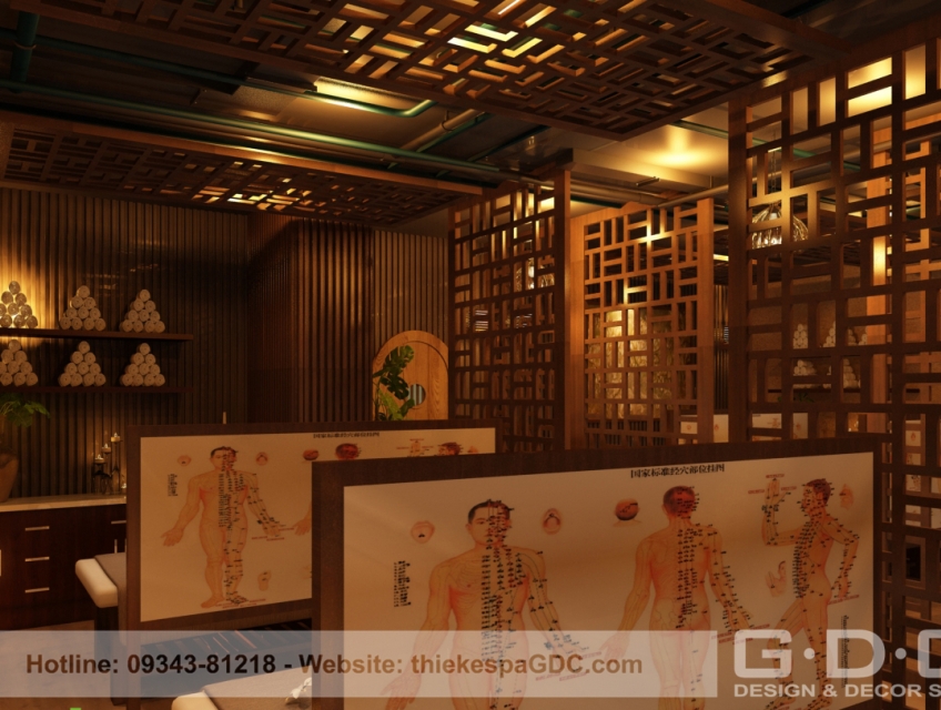 Thiết kế spa Đông y như thế nào để thu hút?