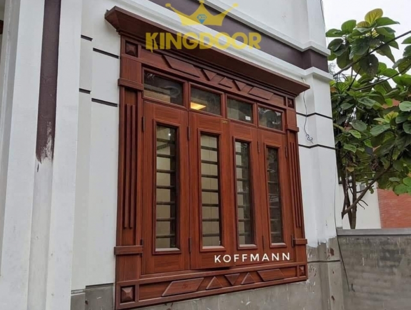 Chuyên cung cấp cửa thép vân gỗ tại TPHCM