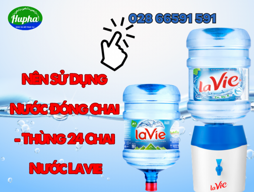 Thùng 24 chai Nước Lavie - Miễn Phí Giao Hàng Nhanh, Giá Tốt