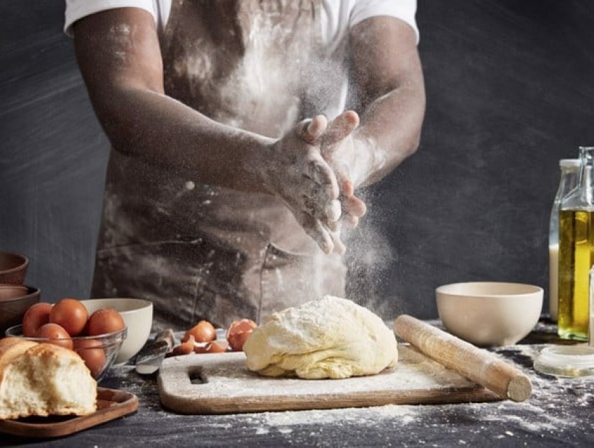 TỰ TAY LÀM VỎ BÁNH HAMBURGER TẠI NHÀ CÙNG PIZZA TEXGRILL