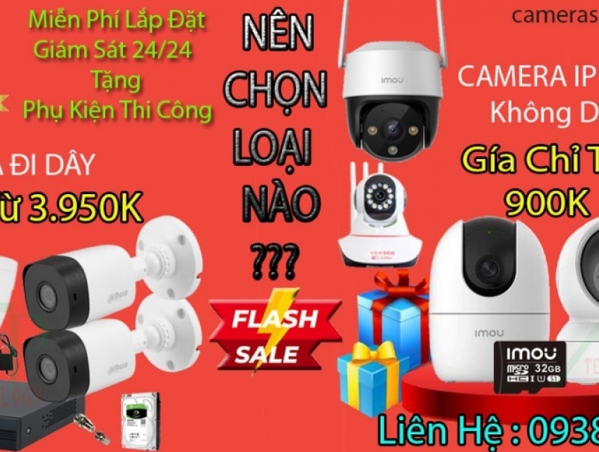 Chọn Camera Không Dây Hay Camera Có Dây