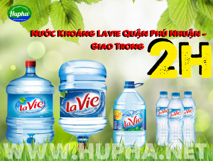 [ƯU ĐÃI] Nước Khoáng Lavie Quận Phú Nhuận - Giao Trong 2h