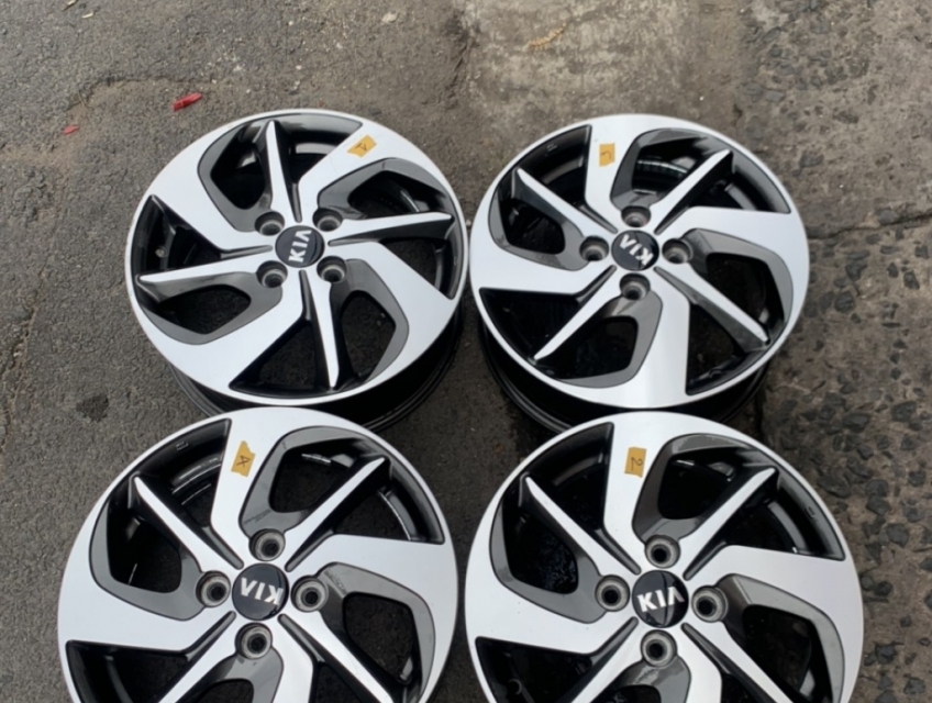 Mâm Zin Kia Morning 2022 tháo xe 15 inch thanh lý