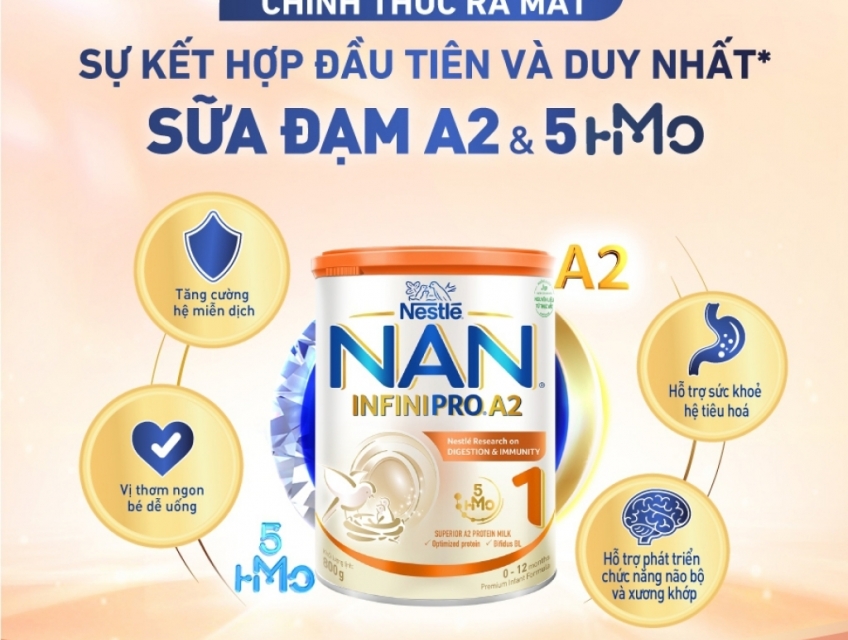 Sữa Nan InfiniPro A2 số 1 cho bé 0-12 tháng có ưu điểm gì nổi bật?