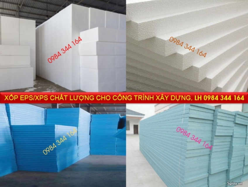 Báo giá sỉ lẻ tấm xốp eps cách nhiệt Tân Uyên Bình Dương 0984 344 164