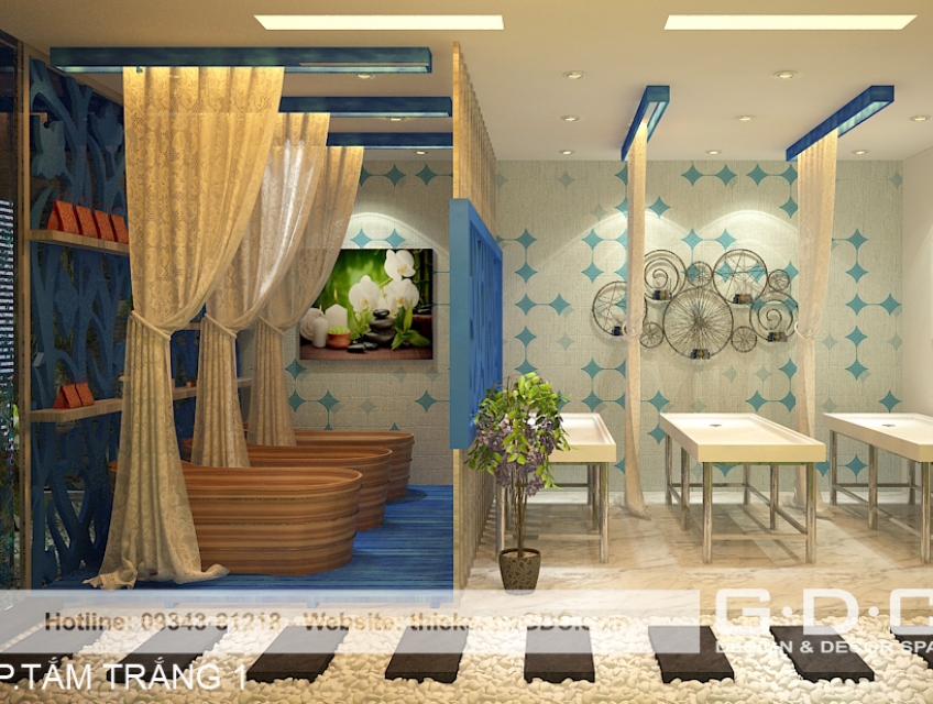 Thiết kế Spa mini nhỏ đẹp