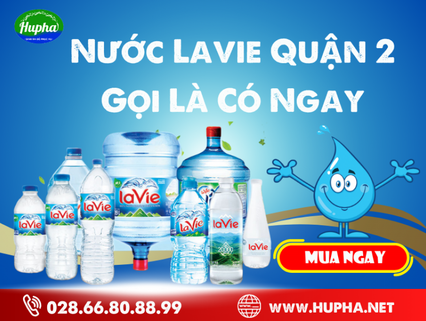 Nước Khoáng Lavie Quận 3 Miễn Phí Giao Hàng Siêu Tốc