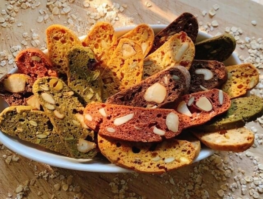 Bánh biscotti nguyên cám là lựa chọn thông minh cho sức khoẻ của bạn