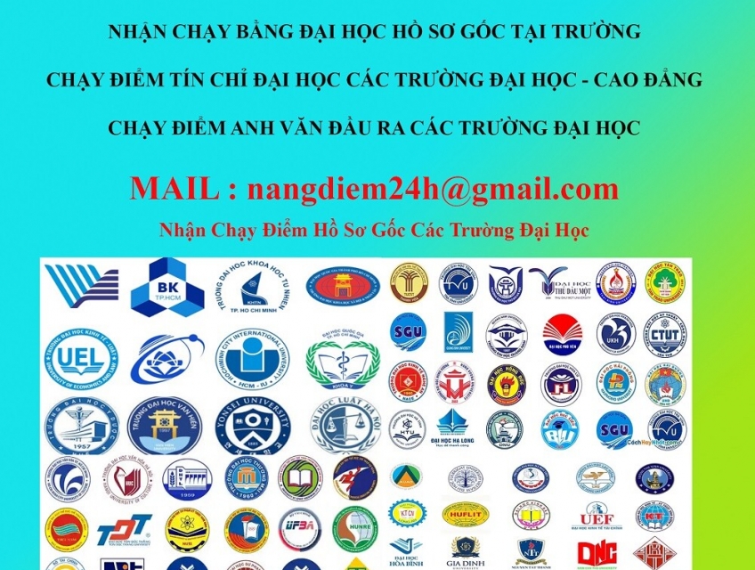 Chạy Điẻm Đại Học Cac Truong
