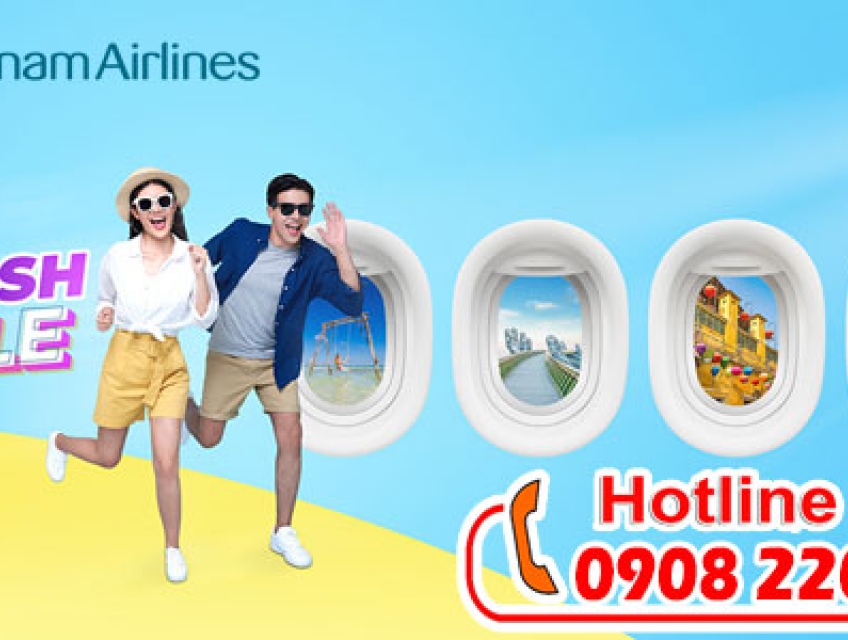 Vietnam Airlines Flash Sales giảm 20% giá vé máy bay