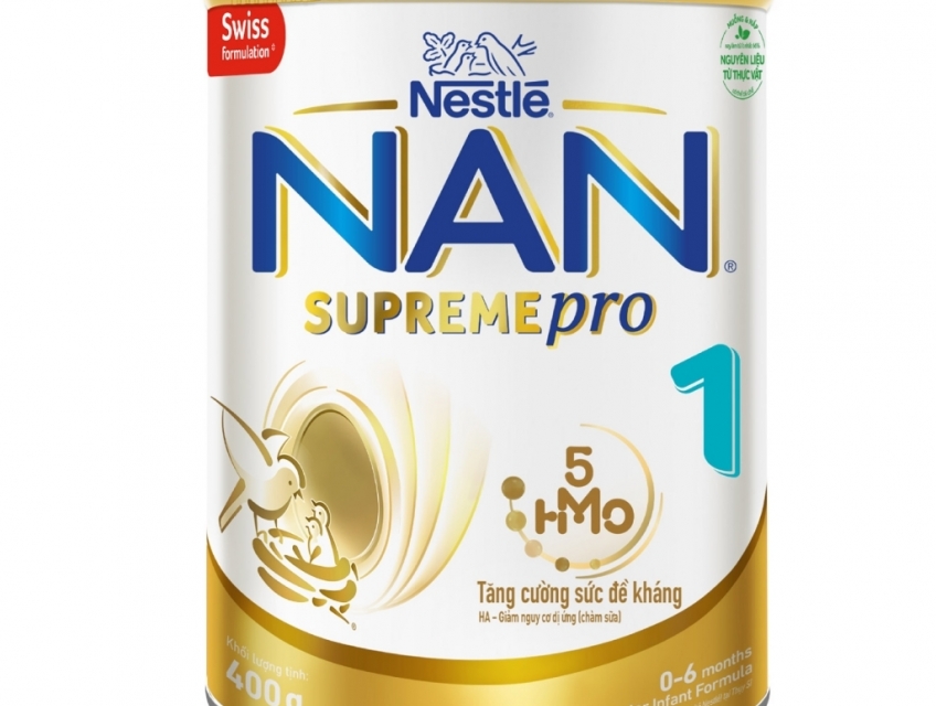 Giới thiệu sữa Nan Supreme 1 cho trẻ từ 0-6 tháng