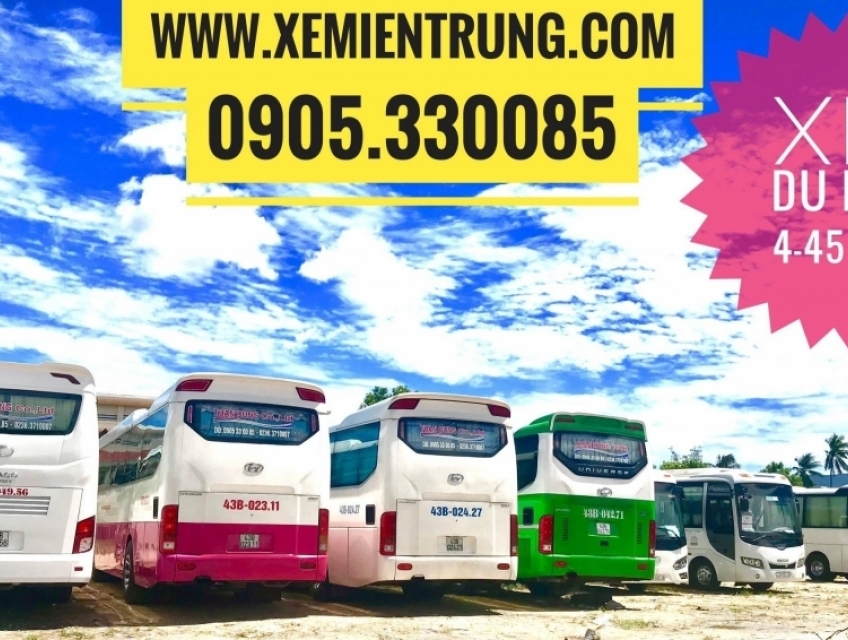 Thuê Xe Du Lịch Đà Nẵng - Huế - Quảng Bình - Quy Nhơn