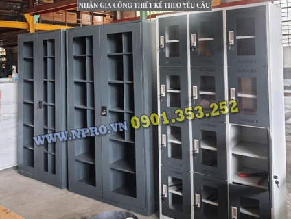 Tủ dụng cụ 2 cánh 20 ngăn - Mẫu tủ chứa đồ nghề thiết bị vật tư