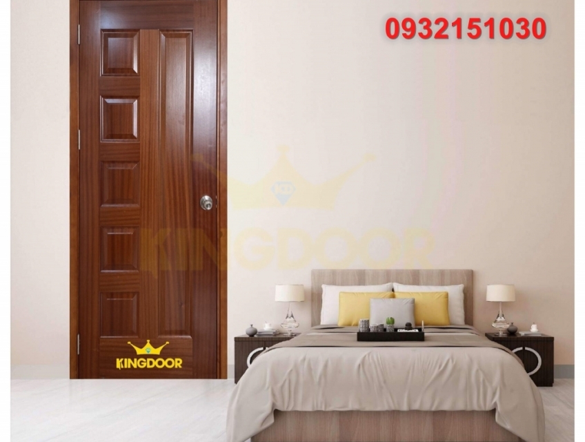 Cửa gỗ HDF VENEER- Cửa gỗ công nghiệp giá rẻ