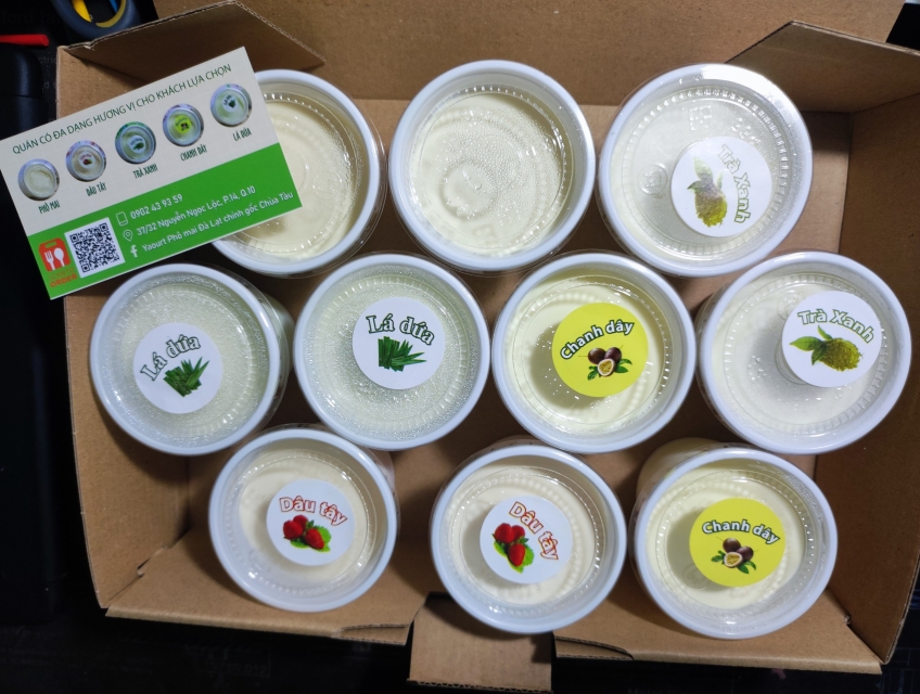 Chuyên phân phối sỉ và lẻ yaourt phô mai đà lạt tại tphcm