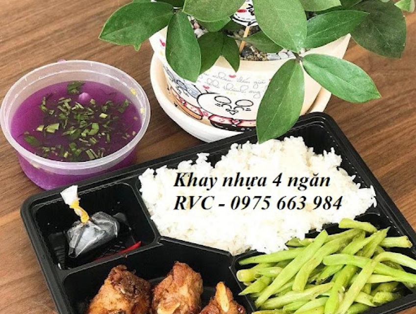 Bán hộp nhựa đựng cơm 4 ngăn giá sỉ tại quận 7