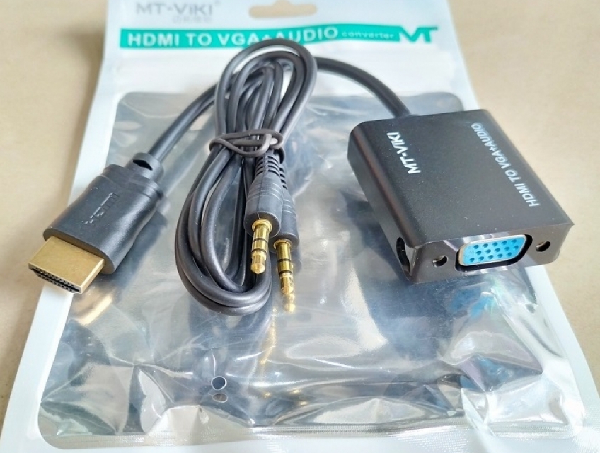 Cáp chuyển HDMI sang VGA giá rẻ, cáp HDMI to VGA 1.5m ugreen