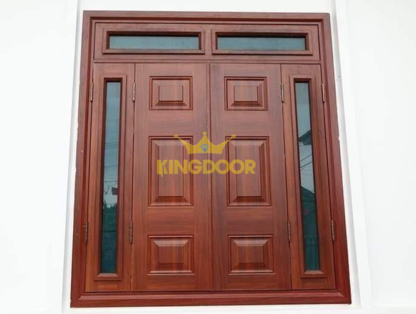Cửa Thép Vân Gỗ Tại Kiên Giang - Tiết Kiệm Chi Phí