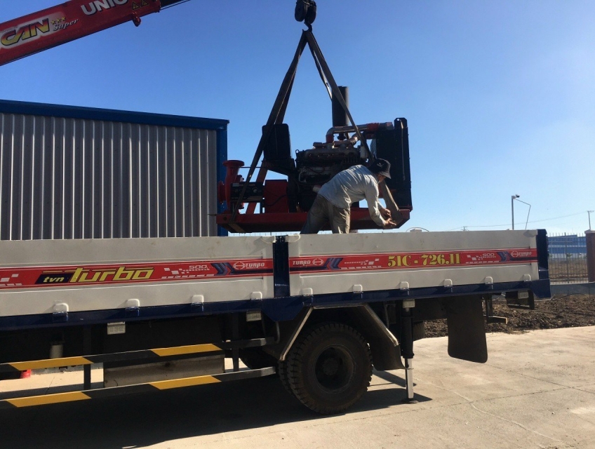 Cho thuê xe cẩu quận 8 giá rẻ