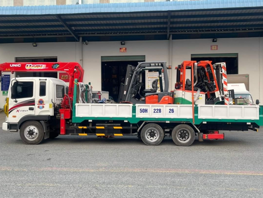 Thuê xe cẩu quận 9 giá rẻ