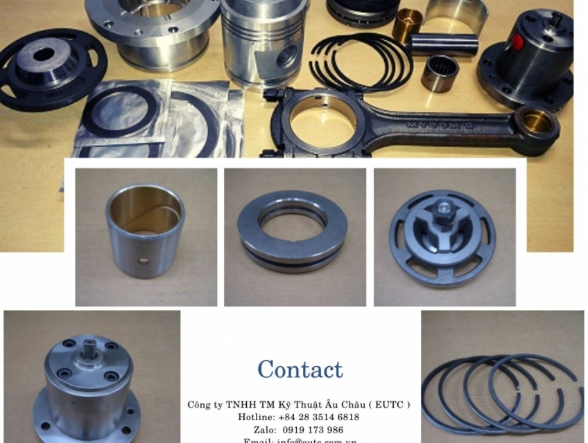 Phụ tùng máy nén lạnh Mycom