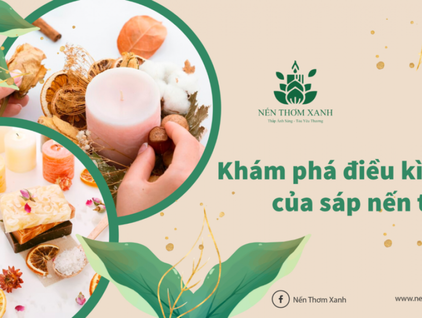 Khám phá 5 điều kì diệu của sáp nến thơm