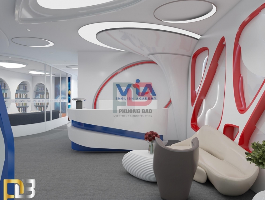 Bản thiết kế 3D dành cho ngành giáo dục bên VIA chưa thi công
