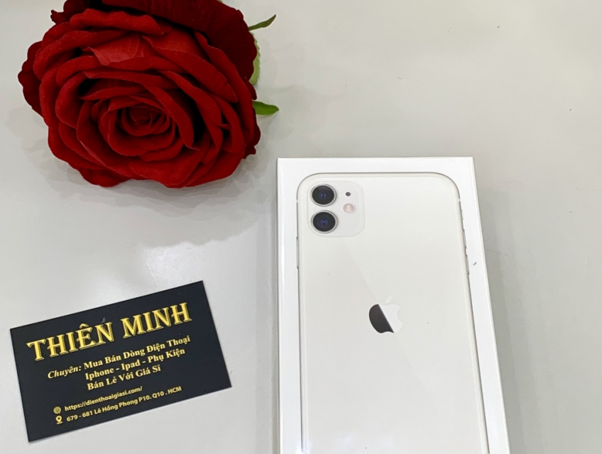 IPhone 11 64GB Trắng VN new chưa active